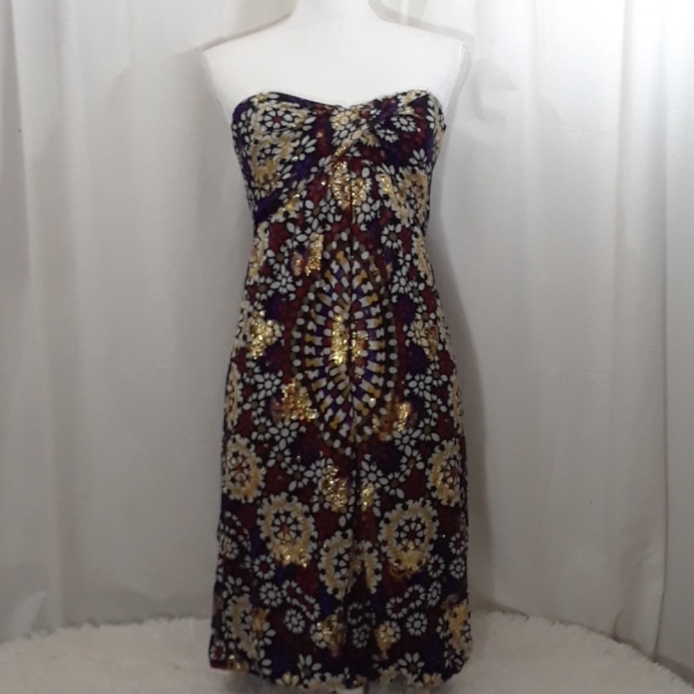 Nicole Miller Womens Summer elegant dress